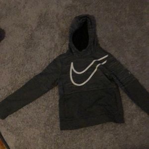A Nike hoodie